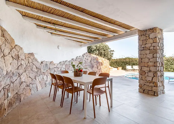 Melograno Con Piscina E Giardino Privato A 500 Mt Dal Mare Willa Castiadas